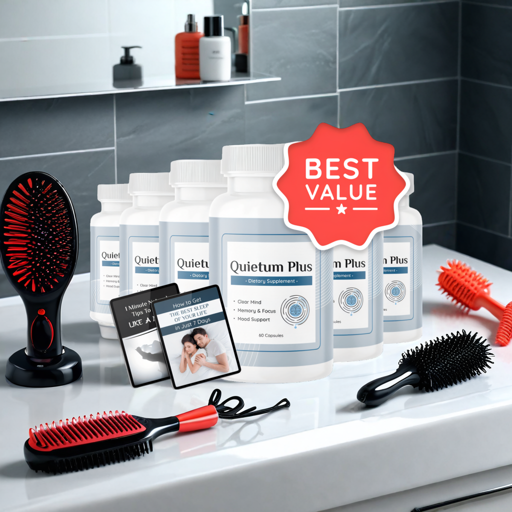 Quietum Plus - 6 Bottles + 2  Ebooks