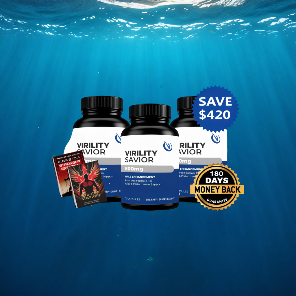 Virility Savior 90 Day Set (3 Bottles)